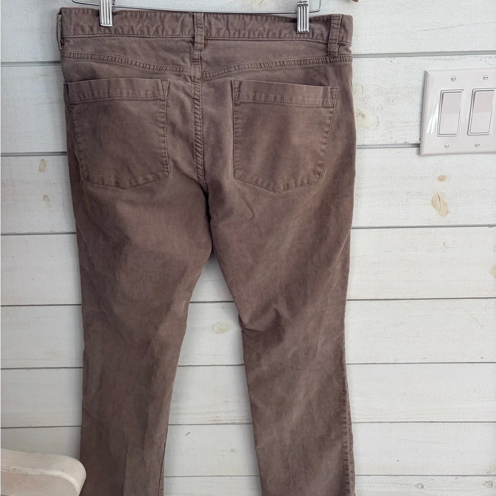 J. Crew Matchstick low rise tan Corduroy Pants 29S women’s